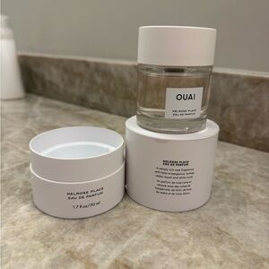 OUAI Melrose Place Fragrance in White and Clear Bottle
